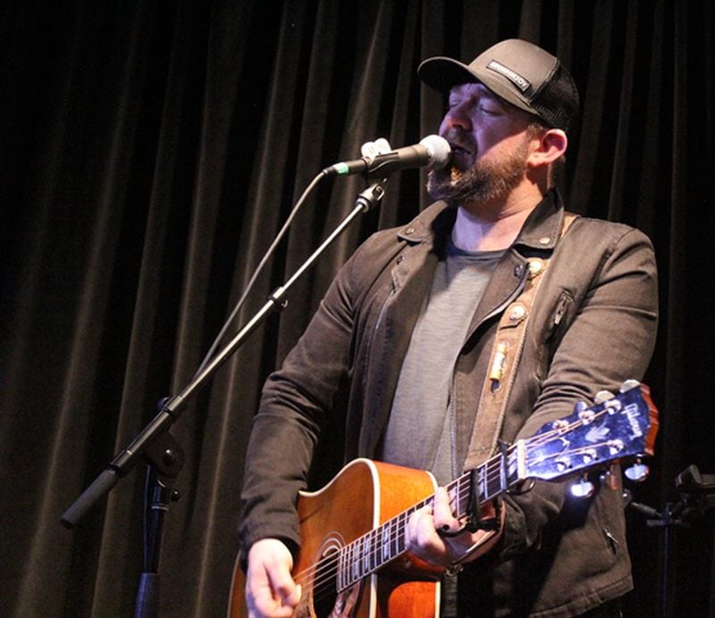 Kristian Bush shunned his solo material and Sugarland catalog for a set focused on Billy Pilgrim. Photo: Melissa Ruggieri/AJC