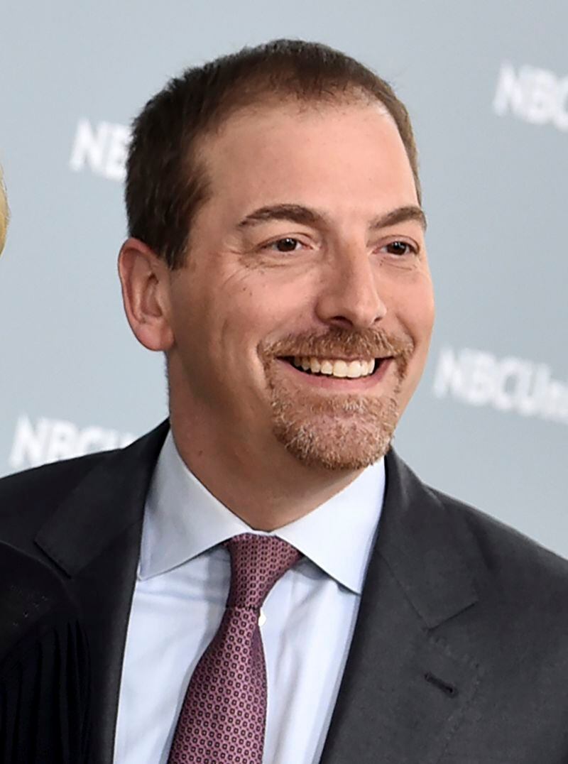 FILE - Chuck Todd at the 2018 NBCUniversal Upfront on May 14, 2018, in New York. In spring 2024, NBC News, The New York Times and National Public Radio have each dealt with turmoil for essentially the same reason: journalists taking the critical gaze they deploy to cover the world and turning it inward at their own employers. Todd, who spent years questioning politicians on “Meet the Press,” did the same to his bosses when there was resistance to putting former RNC chair Ronna McDaniel on the payroll. (Photo by Evan Agostini/Invision/AP, File)