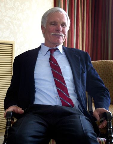 Ted Turner through the years