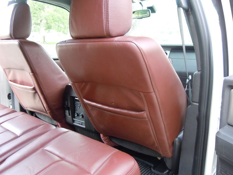 This is the back seat of the 2013 Ford Expedition in which Claud “Tex” McIver shot and killed his wife, Diane. The Atlanta Police Department continues to investigate the Sept. 25 incident. Tex McIver has said it was an accident. (Photo provided by Stephen Maples)