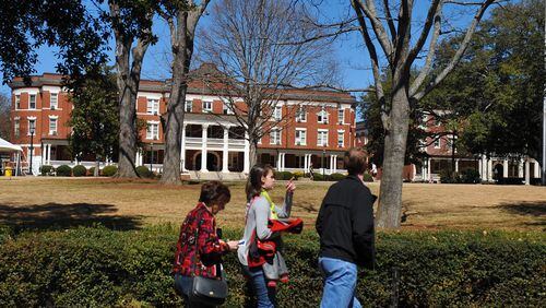 Georgia College and State University in Milledgeville. AJC file photo