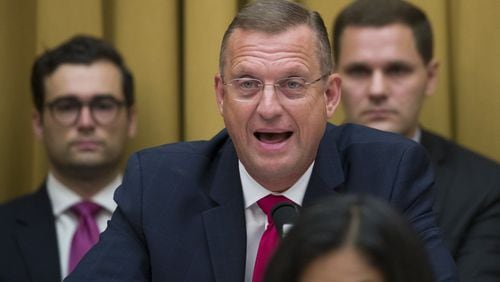 U.S. Rep. Doug Collins, R-Ga., said “there is absolutely no evidence” of voting discrimination in states previously covered by the Voting Rights Act. AP PHOTO / ALEX BRANDON