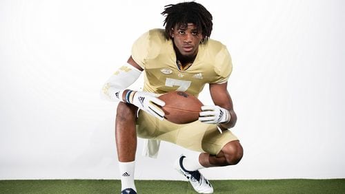 Bryce Gowdy, a Class of 2020 recruit from Deerfield Beach, Fla., signed with Georgia Tech on Dec. 18, 2019. Less than two weeks later he died. (Georgia Tech Athletics)
