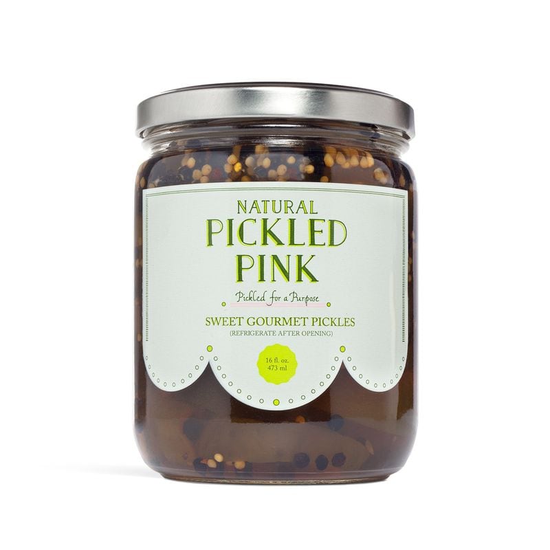 Sweet Gourmet Pickles from Pickled Pink