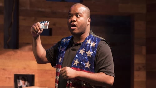 Mark Kendall’s new play, “The Magic Negro and Other Blackity Blackness as Told by an African-American Man Who Also Happens to be Black,” will be at the Alliance Theatre through April 15. CONTRIBUTED BY GREG MOONEY