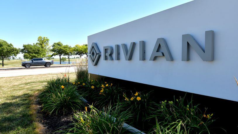 The Rivian plant in Normal, Ill., on July 20, 2022. (Photo for the Atlanta Journal Constitution by Ron Johnson)