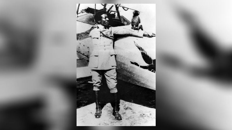 "You might say I touched all the bases. Not much more you can do in 65 years," Eugene Bullard said the day before he was named a knight of the Legion of Honor, France's highest award, according to one New York newspaper account. Photo courtesy of the National Museum of the U.S. Air Force.