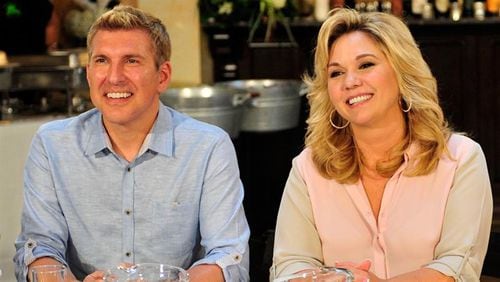 Todd and Julie Chrisley celebrate their 20th anniversary on the second season finale of "Chrisley Knows Best" on USA. CREDIT: USA