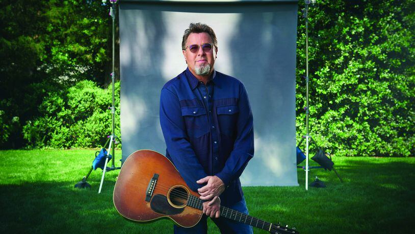 Country and bluegrass star Vince Gill has spent the better part of five year as a utility man for the rock group the Eagles, but this summer he's begun touring with his own band, to get back to playing his own songs. Photos: John Shearer