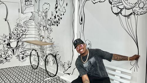 Atlanta singer-songwriter Ne-Yo stopped by Toast Noir during the cafe's opening week. / Courtesy of Toast Noir