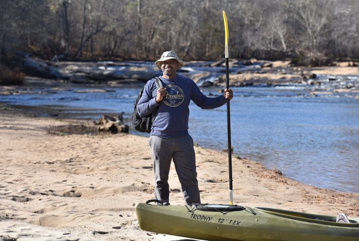 Amid heated political battles, fans of the South River paddle on