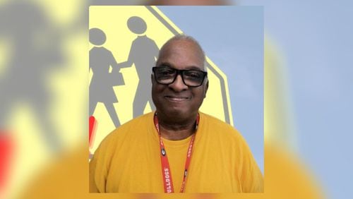 Crossing guard Jeffery Smith was struck by a hit-and-run driver in Decatur on Monday morning, police said.