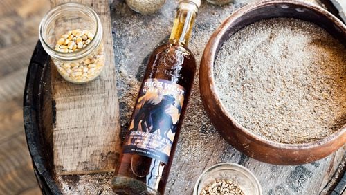 High West’s flagship whiskey, Rendezvous Rye has transitioned to a seasonal limited release with artist renderings of the traditional label. (Courtesy of High West Distillery)