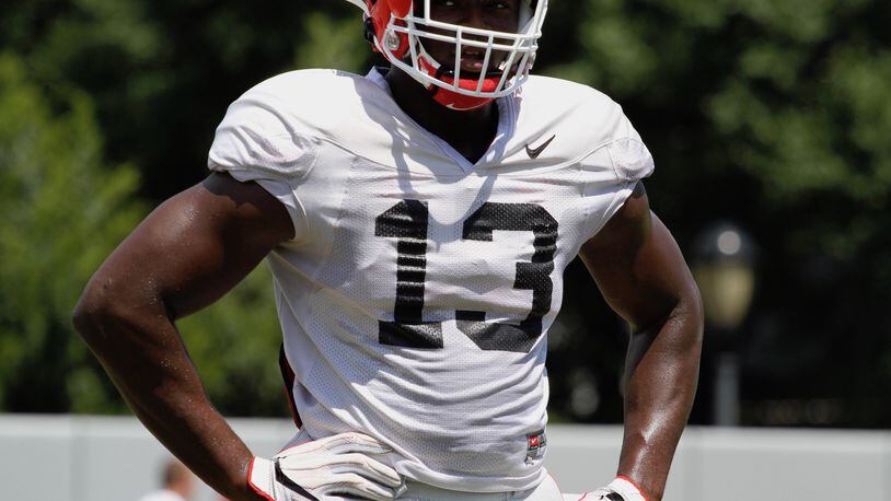 The Georgia Bulldogs like what they're seeing from outside linebacker Azeez Ojulari, who has been promoted to the team's leadership committee.