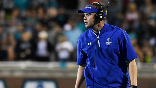 Trent McKnight has been promoted to offensive coordinator at Georgia State for the 2022 season