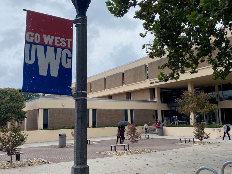 The University of West Georgia's main campus is in Carrollton. The university plans to accept students who want to transfer from Georgia Highlands College's Douglas County campus, which will close in 2022. (Eric Stirgus/eric.stirgus@ajc.com.)