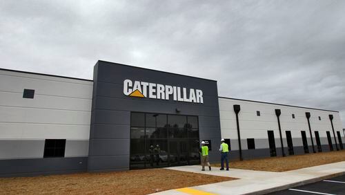 Caterpillar's new manufacturing plant near Bogart and Athens, which opened in 2013. Bob Andres, bandres@ajc.com