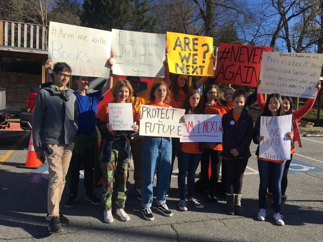 Metro Atlanta students protest