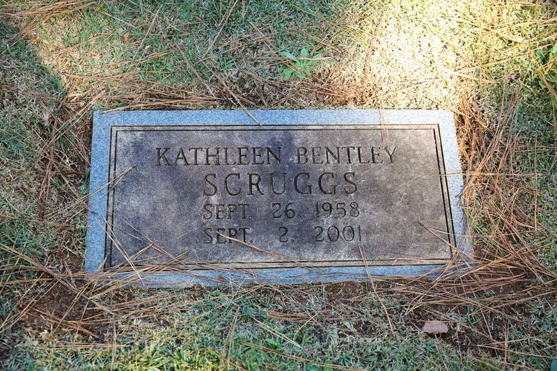 Kathy Scruggs is buried in Athens, near Sanford Stadium. Austin Steele for the AJC