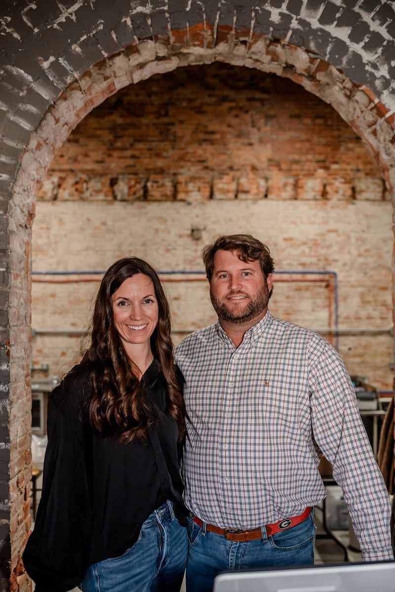 Janna and Brett Tucker started All the Fixin’s to sell products made from the pecans grown on Brett’s family farm in Ocilla. Courtesy of Julie Freeman Photography