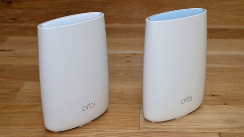 The Orbi Wi-Fi system conveniently delivers large Wi-Fi coverage without compromising speed. The system doesn’t require an account with Netgear to work. (Handout/TNS)