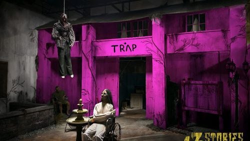 Atlanta rapper 2 Chainz is bringing back the Pink Trap House as a haunted Halloween attraction at 13 Stories. CONTRIBUTED
