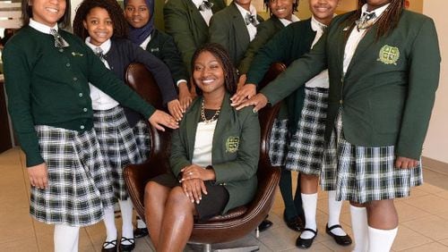 Former Cobb County state Rep. Alisha Morgan, now Alisha Cromartie, contends the funding challenges facing the all-girl charter schools she leads, Ivy Prep, would be eased by House Bill 787.