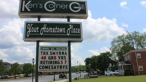 Ken's Corner Grill closed it door on Saturday, after more than 48 years in the Smyrna community. (Courtesy of Leo Tochterman)
