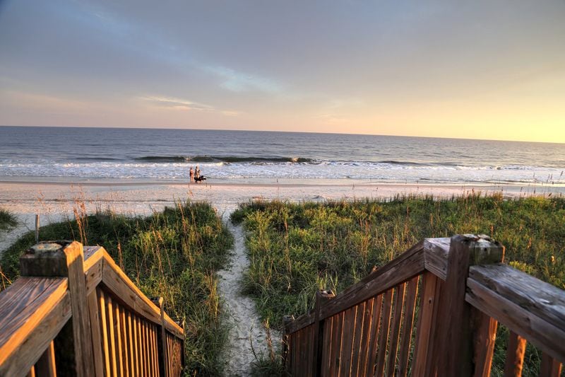Holden Beach in the Brunswick Islands of North Carolina’s southern coast provides a nice, low-key option for families looking to avoid crowded strands of sand on their beach vacation. CONTRIBUTED BY NC’S BRUNSWICK ISLANDS