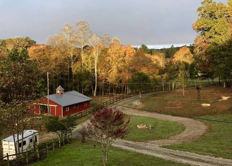  The Aradis' farm, a slice of Heaven in north Georgia. Photos: Courtesy of Lester Aradi