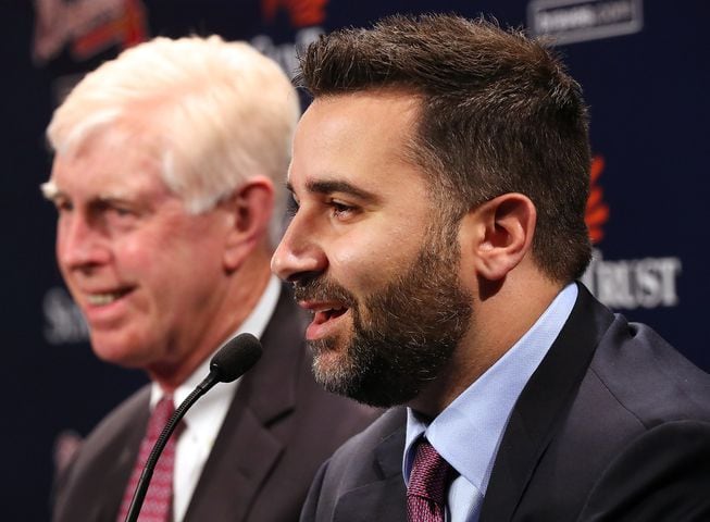 Photos: Braves introduce Anthopoulos as new GM