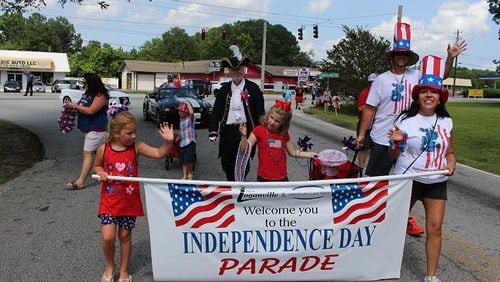 Independence Celebration parade will slow traffic through Loganville. Courtesy City of Loganville