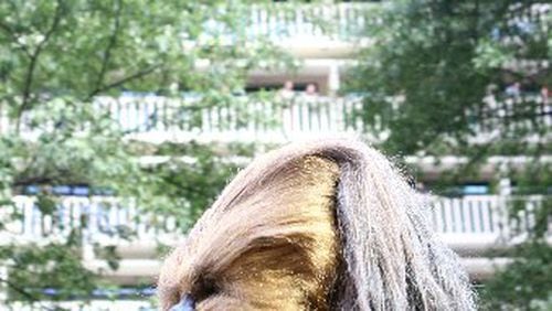 Chewbacca has always had a presence at Dragon Con, such as when this costumed version paraded down Peachtree Street for the 10th anniversary Dragon Con parade in 2011. The convention has announced that the real Chewbacca -- actor Peter Mayhew -- will appear over Labor Day weekend. CONTRIBUTED BY MIKKI K. HARRIS