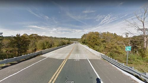 The Georgia Department of Natural Resources plans to build a boat launch where Ball Ground Road (Ga. 372) crosses over the Etowah River in Cherokee County. GOOGLE MAPS