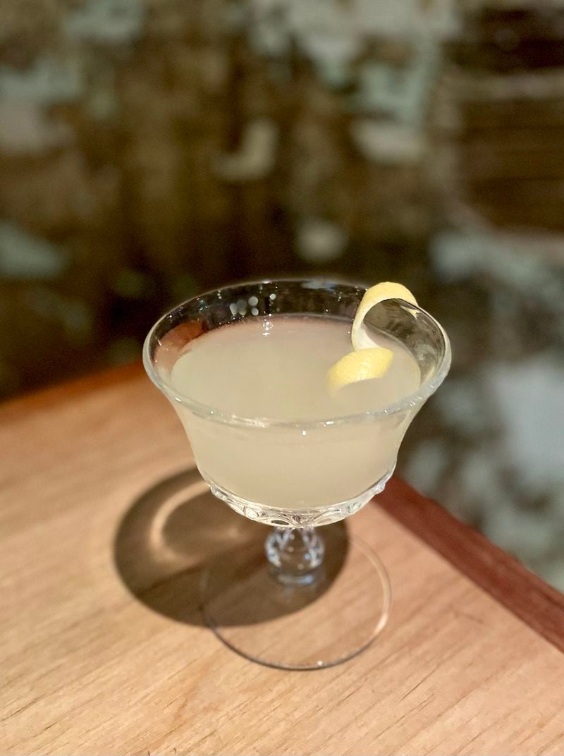 A corpse reviver #2 is a bracing classic. Shown here is the Deer and the Dove’s version. Angela Hansberger for The Atlanta Journal-Constitution