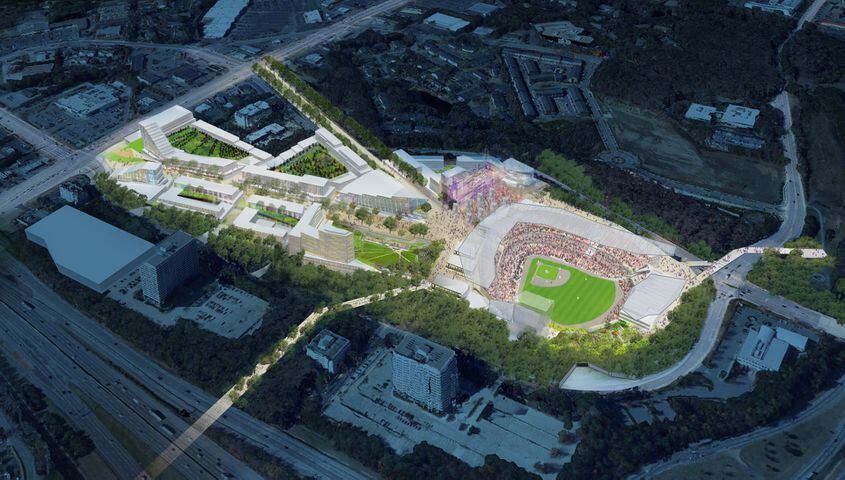 $672 million: New Braves stadium