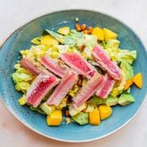 Bold Monk Brewing Co.’s Yellowfin Tuna Salad. 
Courtesy of Bold Monk Brewing Co.