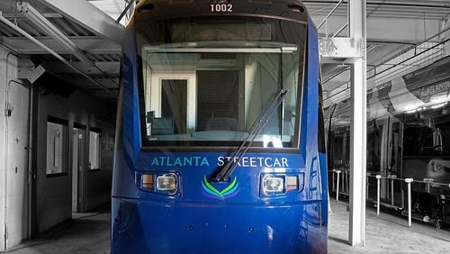 Atlanta Streetcar service was temporarily suspended Tuesday, officials said.