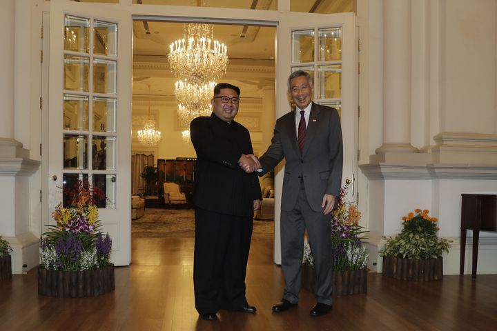 Photos: North Korea's Kim Jong Un arrives in Singapore for historic summit