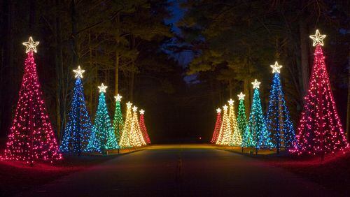 Celebrating the 25th anniversary of its Fantasy in Lights show, Callaway Gardens has added a new scene titled Snow Day. Fantasy in Lights opens Nov. 18. CONTRIBUTED BY CALLAWAY GARDENS