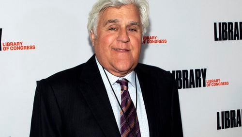 FILE - Jay Leno attends the Gershwin Prize Honoree's Tribute Concert in Washington on March 4, 2020. Leno is host of “You Bet Your Life,” a reboot of the Groucho Marx game show that debuts Monday on Fox TV stations. (Photo by Brent N. Clarke/Invision/AP, File)