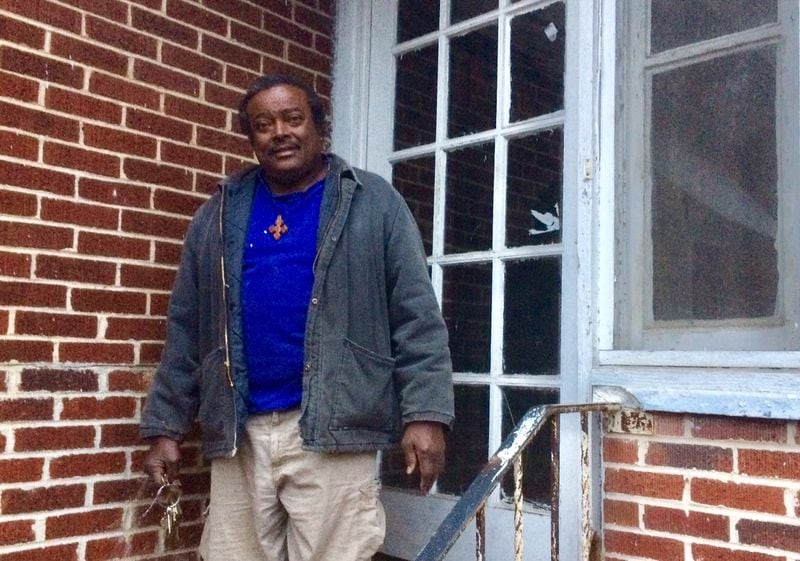 Kenyon Lewis’ parents moved to Reynoldstown in the 1950s when the neighborhood was still white. The semi-retired carpenter wants to stay. (Photo by Bill Torpy)