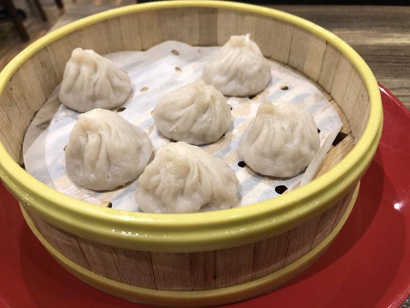The xiaolongbao at Xiao’s Way Noodle House in Johns Creek will please connoisseurs of soup dumplings. CONTRIBUTED BY WENDELL BROCK