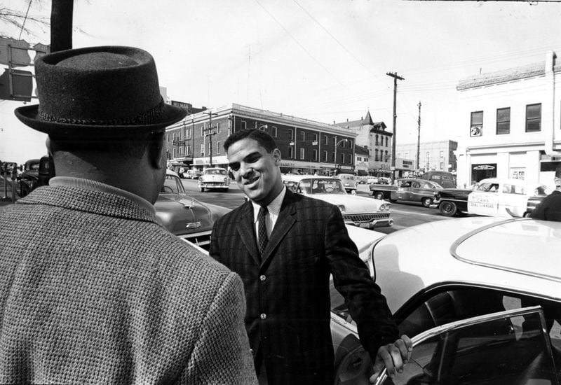 Hamilton E. Holmes on Jan. 9, 1961, in Athens. AJC staff photo.