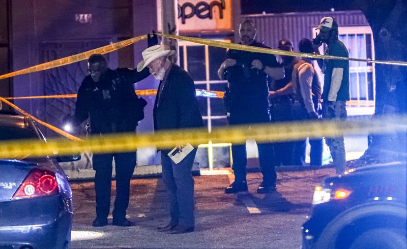 An argument at a popular downtown restaurant and hookah lounge on March 22 escalated to gunfire, leaving one dead.  (John Spink / John.Spink@ajc.com)

