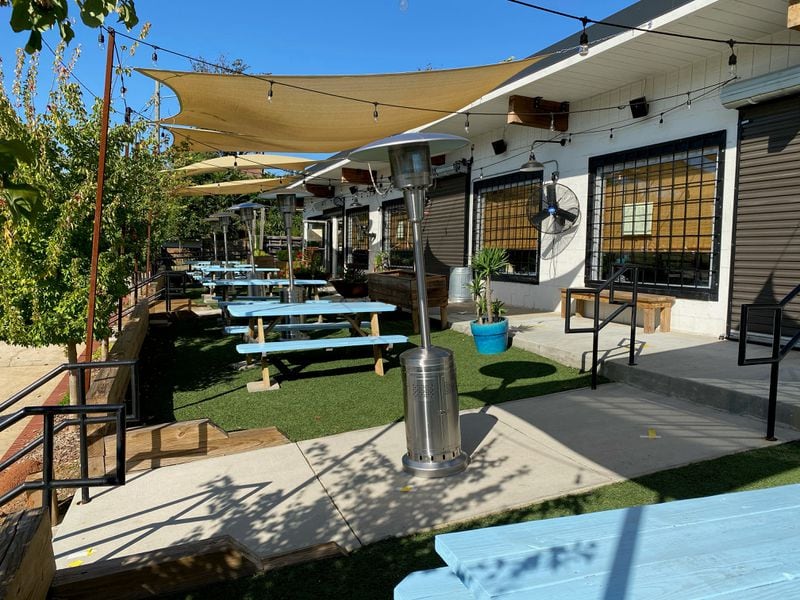 Lean Draft House owner Leo Inestroza has made a lot of improvements to the patio, and hopes to reinstate dine-in service the first week of November. Courtesy of Lean Draft House