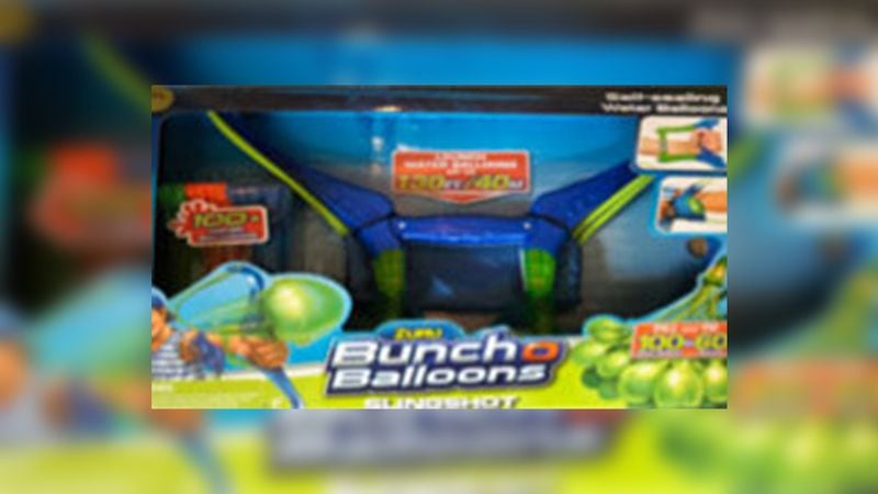 The Bunch O Balloons Slingshot is marketed with the capability to “launch water balloons up to 150 FT.” and boasts that you can fill “100s of balloons in minutes.” It has been named one of WATCH’s “Top 10 Summer Safety Traps” of 2018.