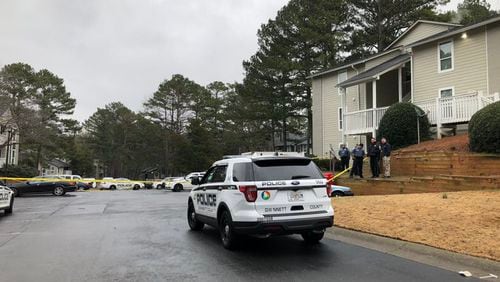 Officers responded to a report of a person shot at the Fields Peachtree Retreat Apartments and discovered the man’s body, according to police.