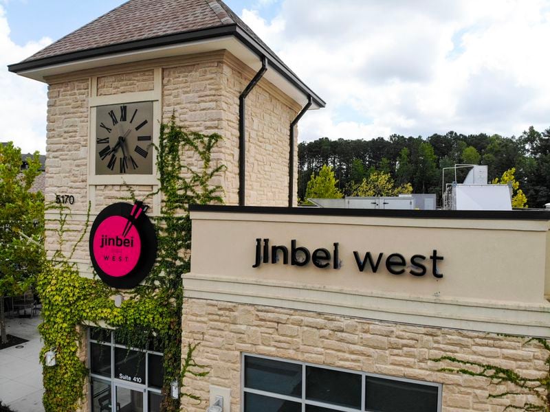 The exterior of Jinbei West in Peachtree Corners.