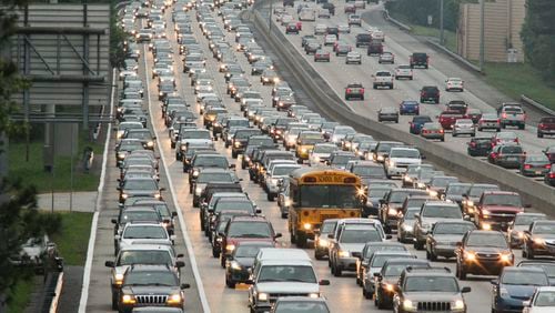 According to a new report, Atlanta commuters spend an average of 70.8 hours stuck in traffic each year.